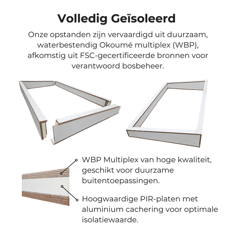 Opstanden - Prefab van Premium Dakramen
